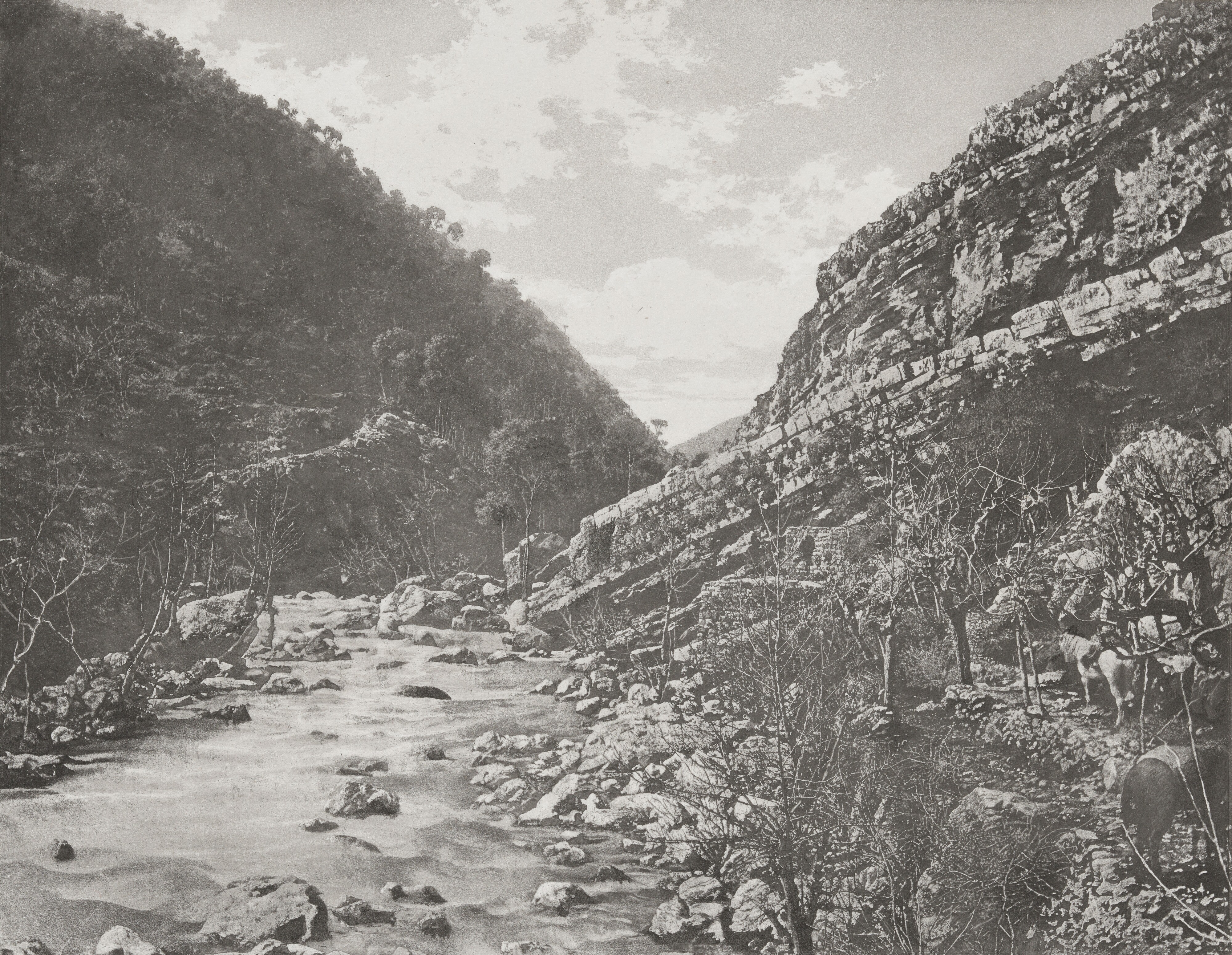 Vallée du Nahr-El-Kelb (El Kelb Valley of the Nahr)