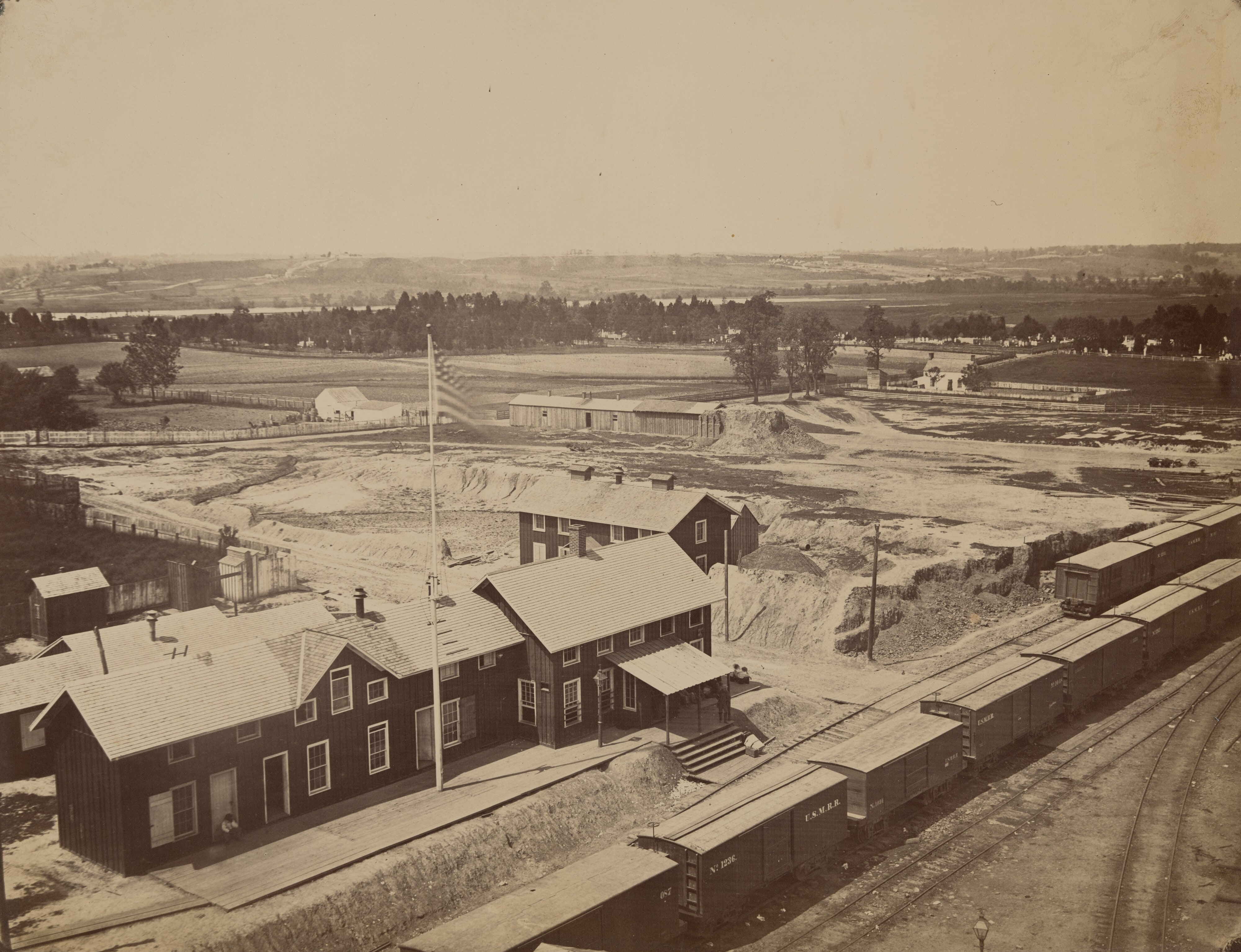Railroad Yard, Alexandria, Virginia
