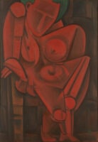 Leaning Woman