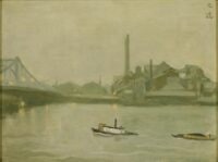 The Sumida River in Rain