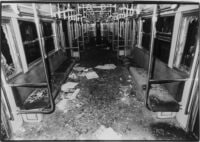 Railroad Car Set on Fire at Shinjuku Station, Shinjuku