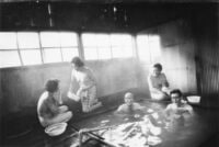 Hot Springs, Goshogake-onsen, Akita from Villages