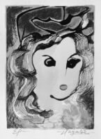 A Girl of Marseilles from Series of Lithographs Womanhood