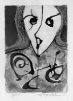 A Cry from Series of Lithographs Womanhood