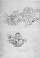 Flower and Flower Basket
