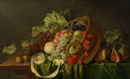 Still Life with a Basket of Fruit