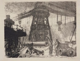 <The Great War: Britain's Efforts and Ideals>: Making Guns: The Radial Crane