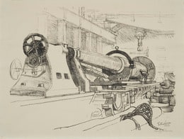 <The Great War: Britain's Efforts and Ideals>: Making Guns: Turning a Big Gun