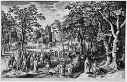 Large Landscape with the Captain before Christ