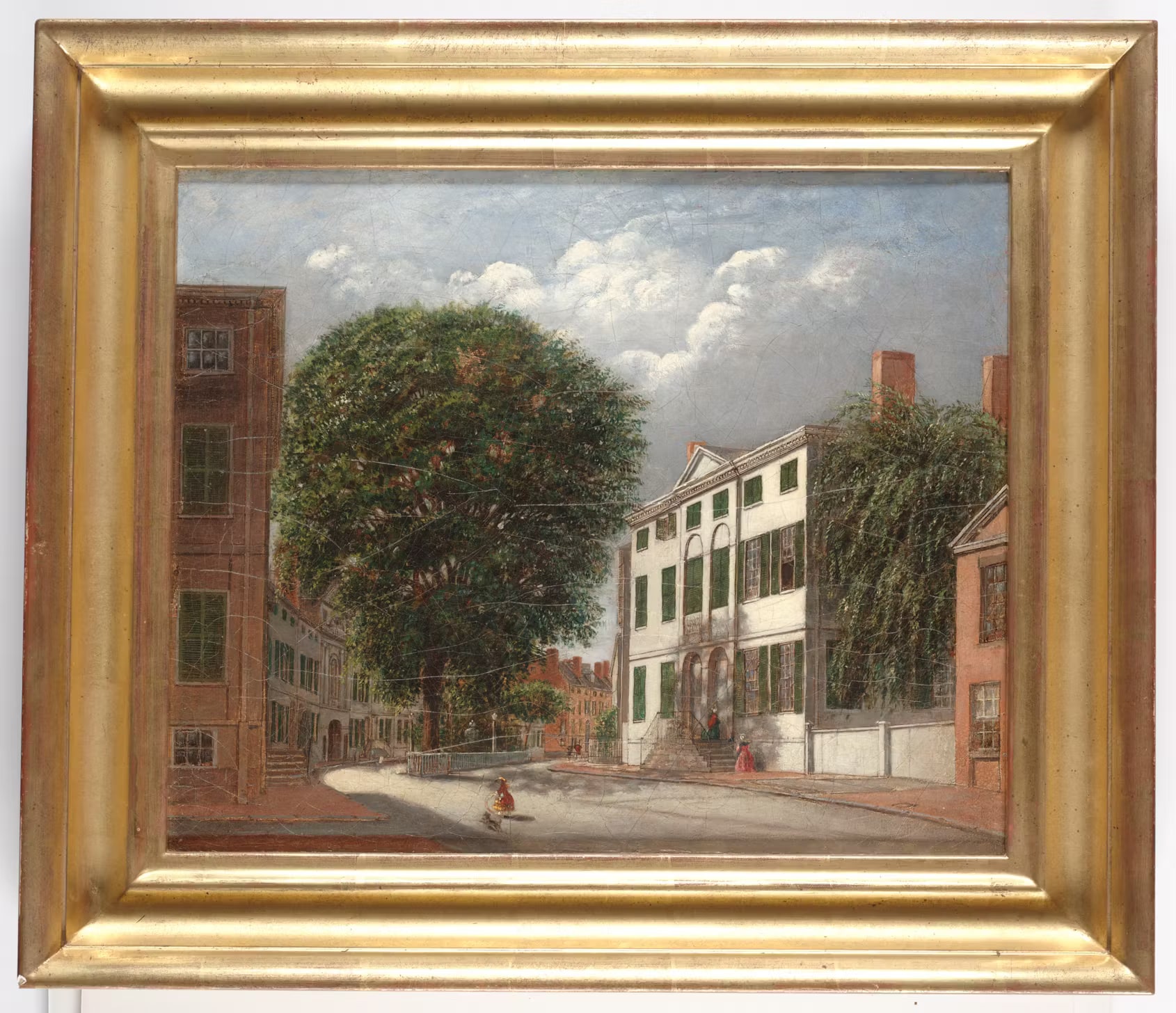 The Tontine Crescent, with Numbers 23 and 24 Franklin Place