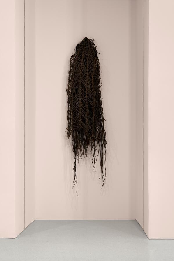 Untitled (Leather Wall Piece)