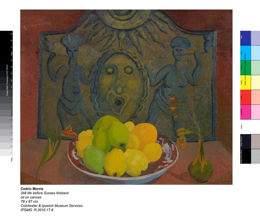 Still Life Before Sussex Fireback, 1969