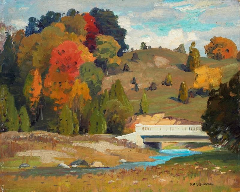 A County Bridge in Autumn