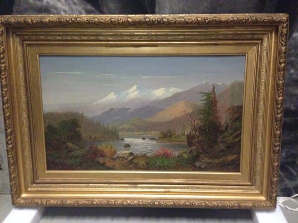 Landscape ((Mt. Shasta and the Sacramento River))