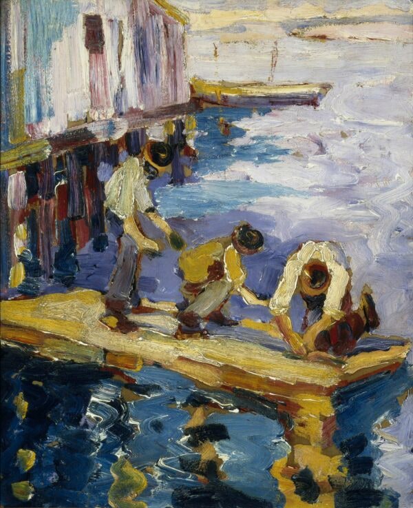 Untitled ((Fishermen in Belvedere))