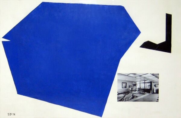 Odd Blue Shape/Photo/Mark