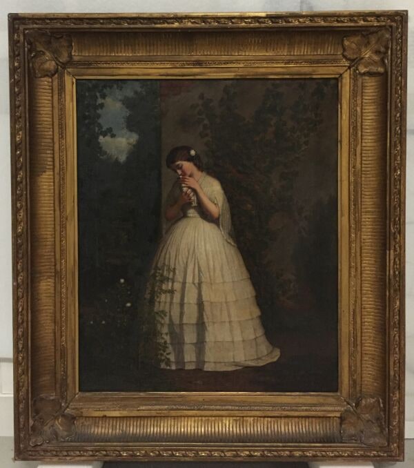 Untitled (Woman with Dove)