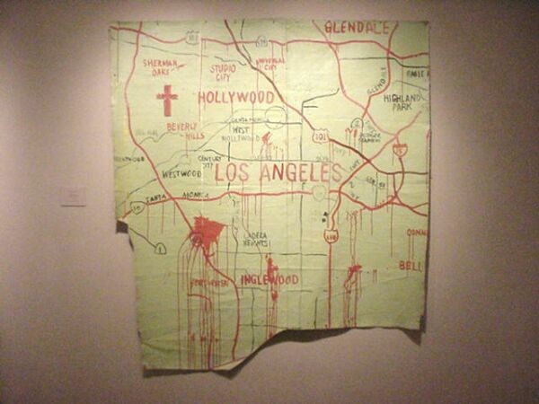 Untitled (Map of Los Angeles)