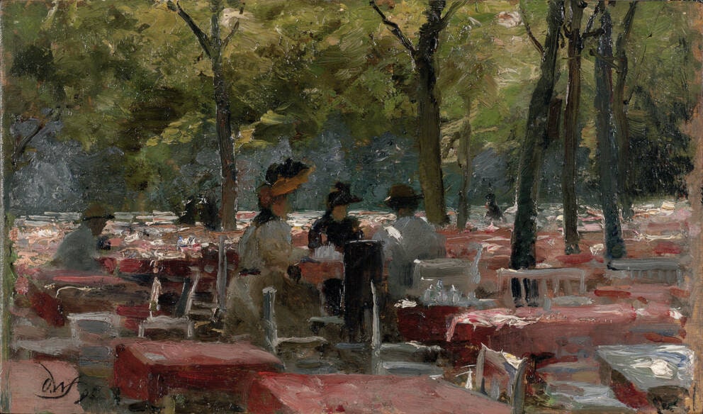 The Posthof Café in Karlovy Vary
