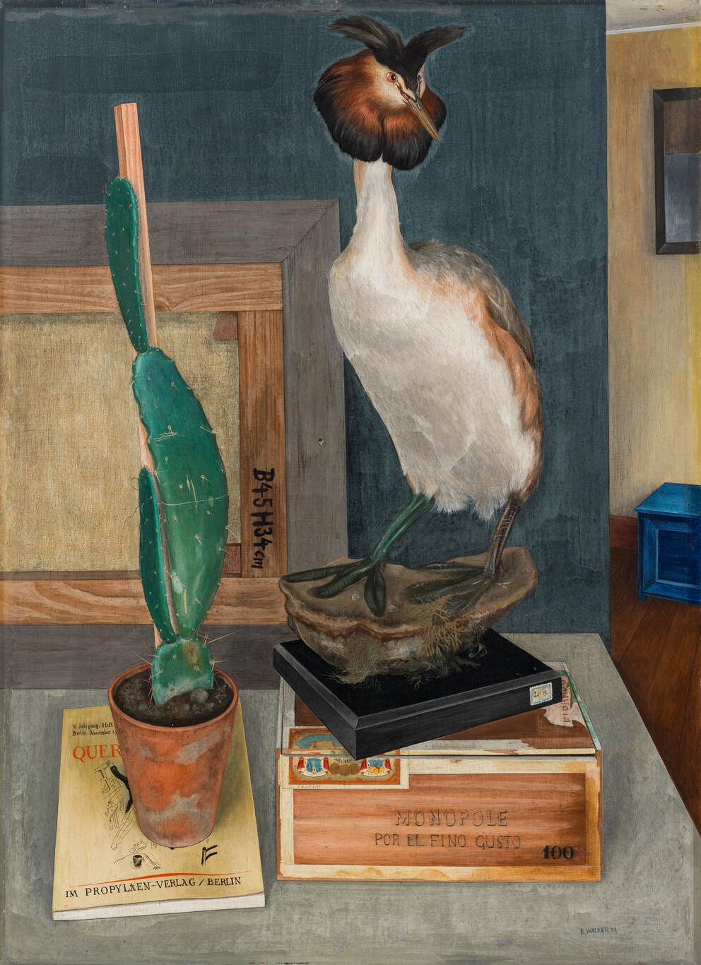 Still Life with Great Crested Grebe