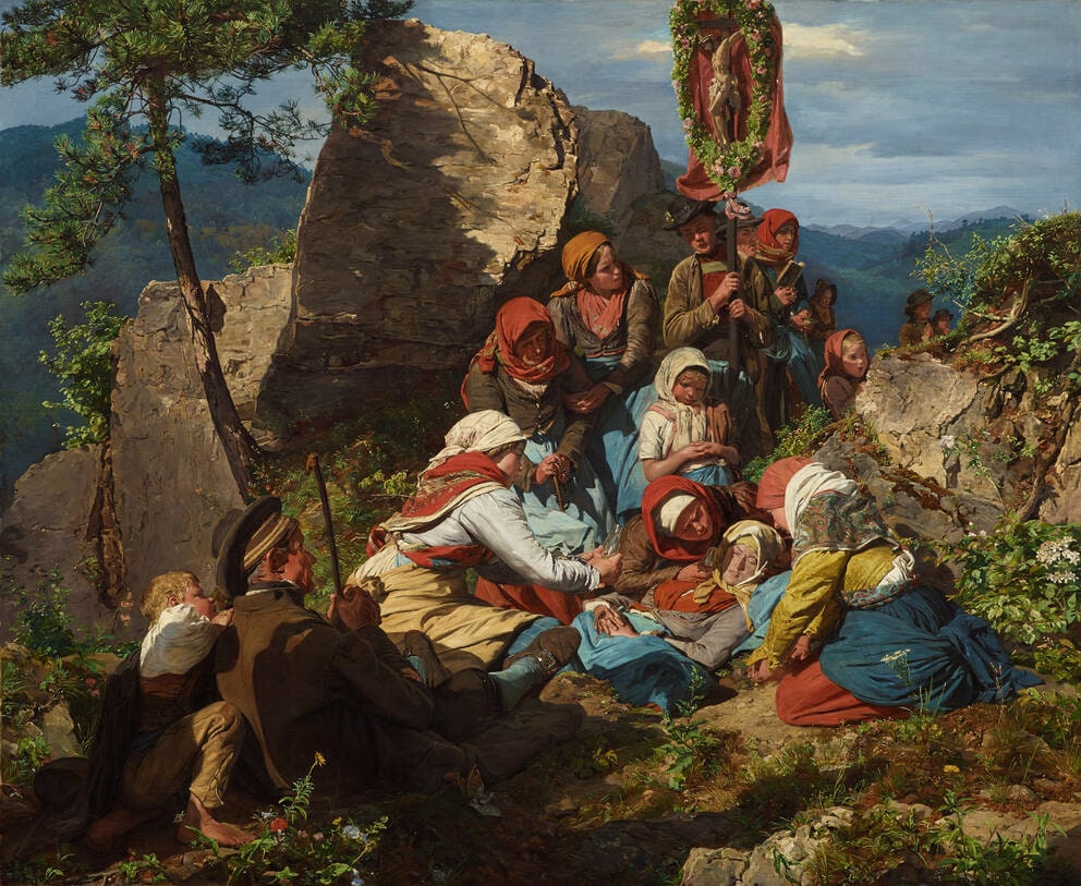 The Interrupted Pilgrimage (“The Sick Pilgrim”)