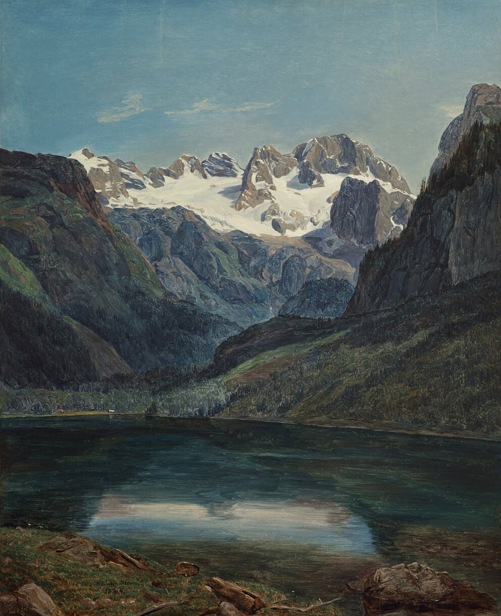Dachstein with Gosausee
