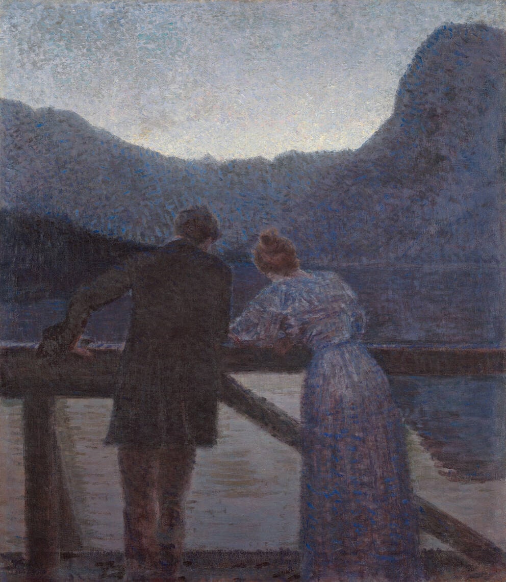 Couple by the Lake