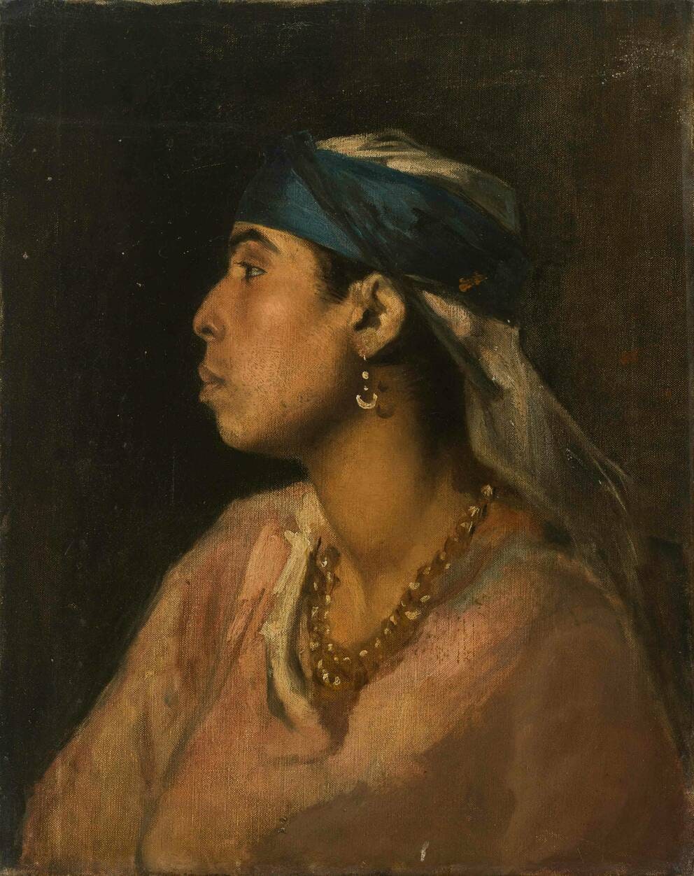 Nubian Woman in Profile