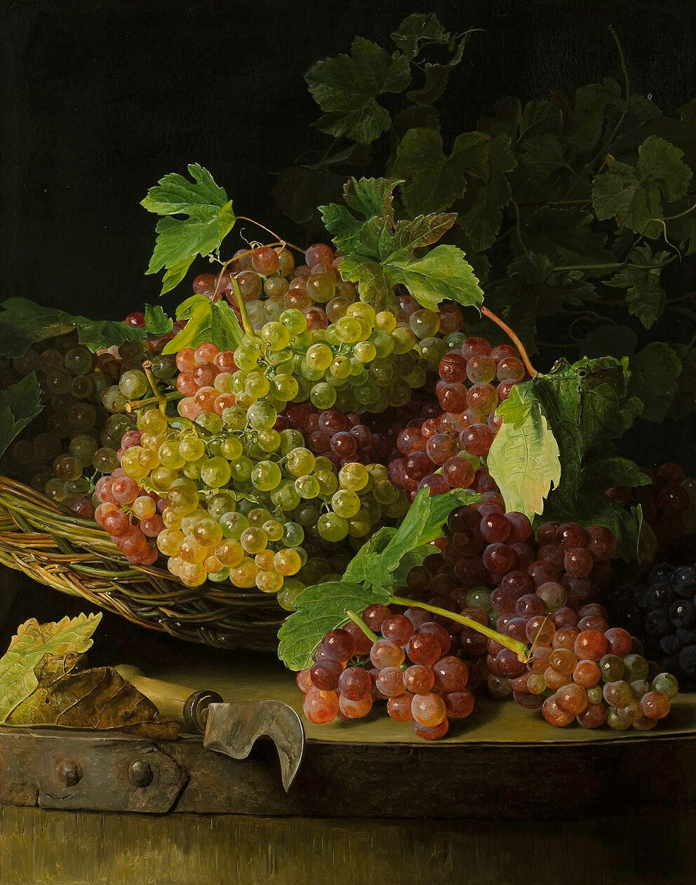 Still Life with Grapes