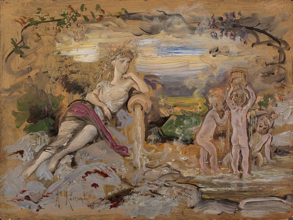 The Spring Nymph of Baden