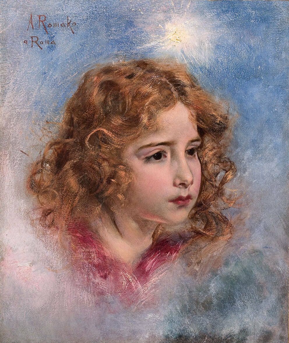 Head of a Girl (Cherub’s Head)