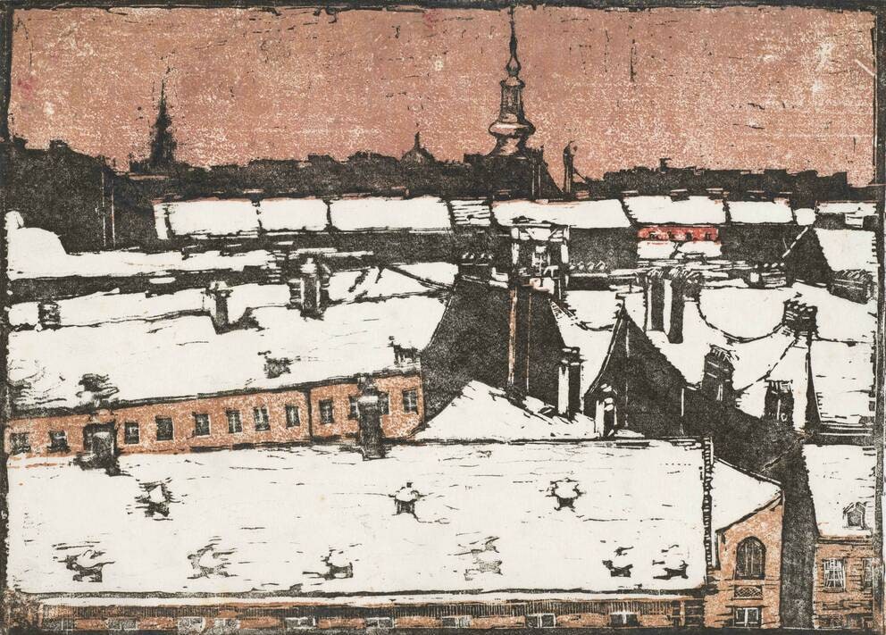 Old Roofs - Freihaus [Historic Viennese Residential Complex]