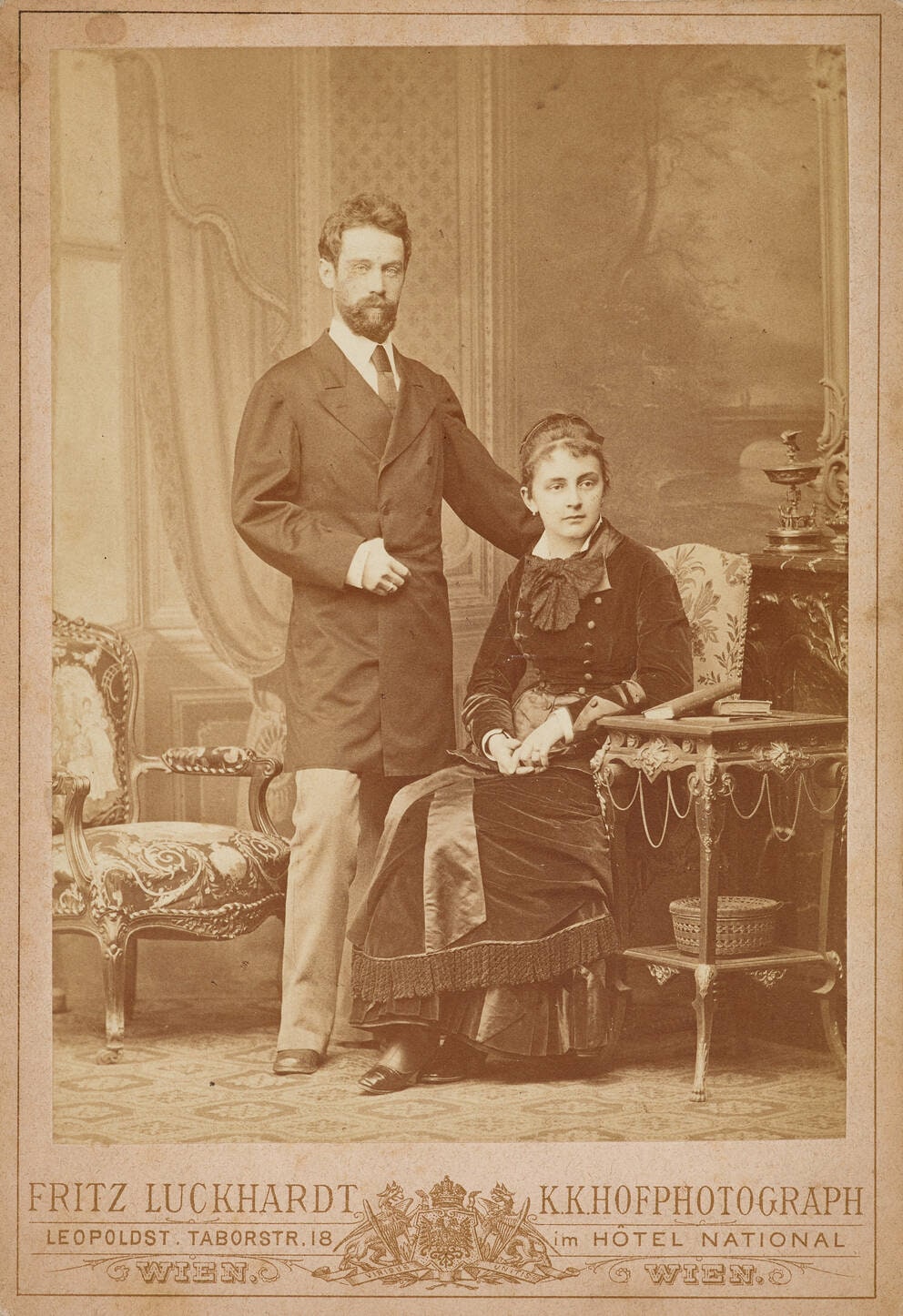 Adolf Schiele and Marie Schiele, née Soukup