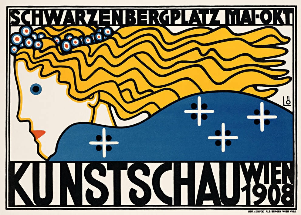 Poster for the exhibition *1908 Kunstschau*, Vienna