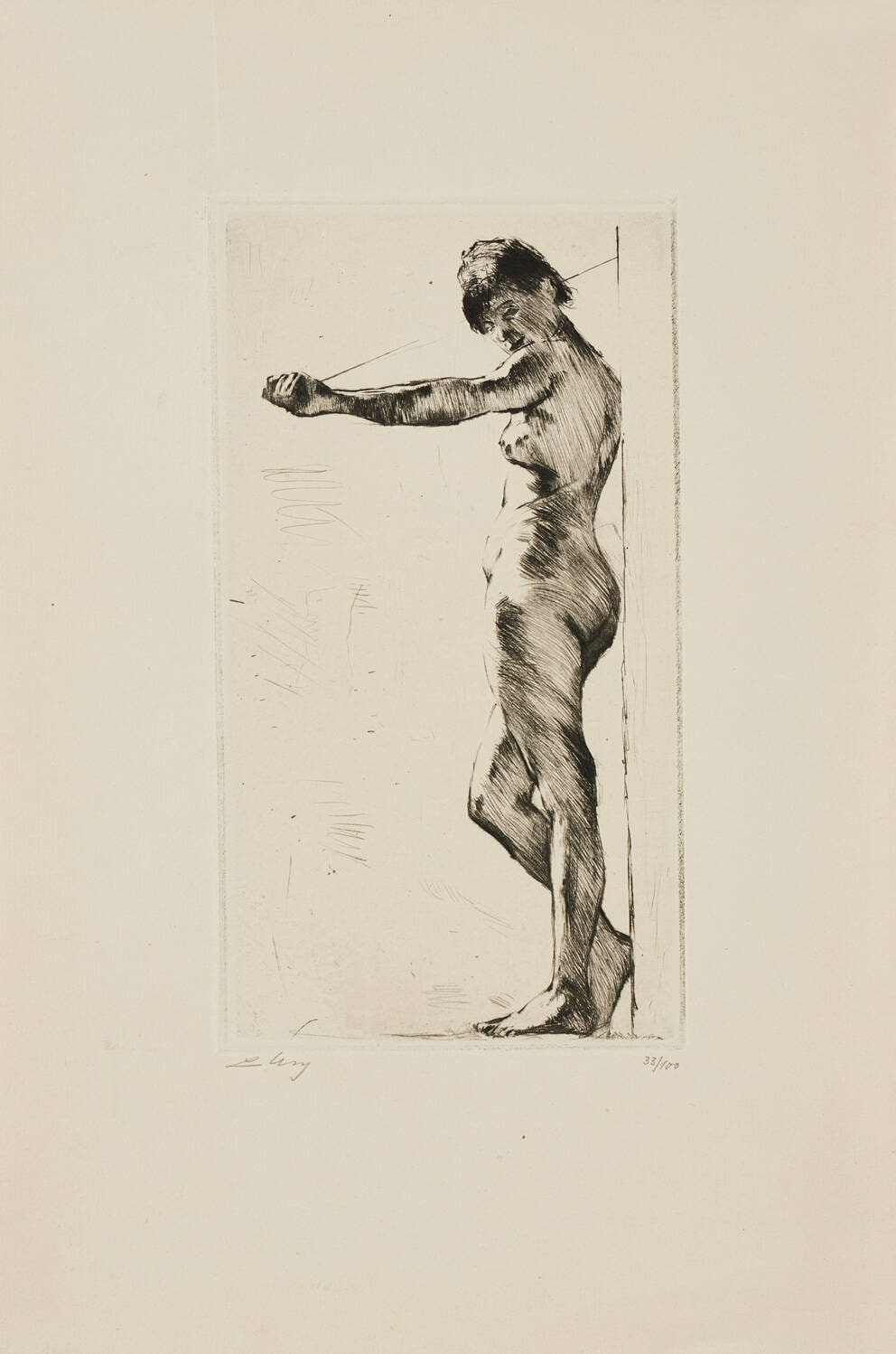 Standing Nude Girl