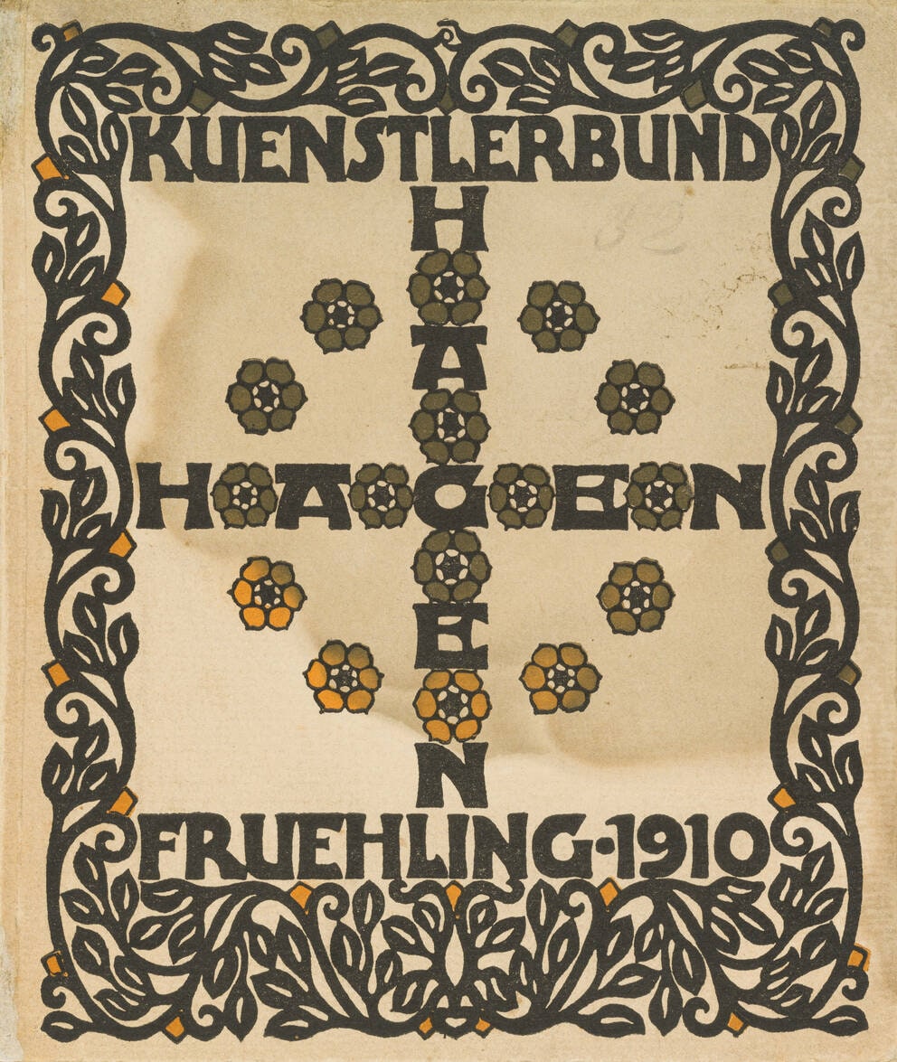 Catalogue of the *Spring Exhibition of the Hagenbund* [32nd Exhibition]
