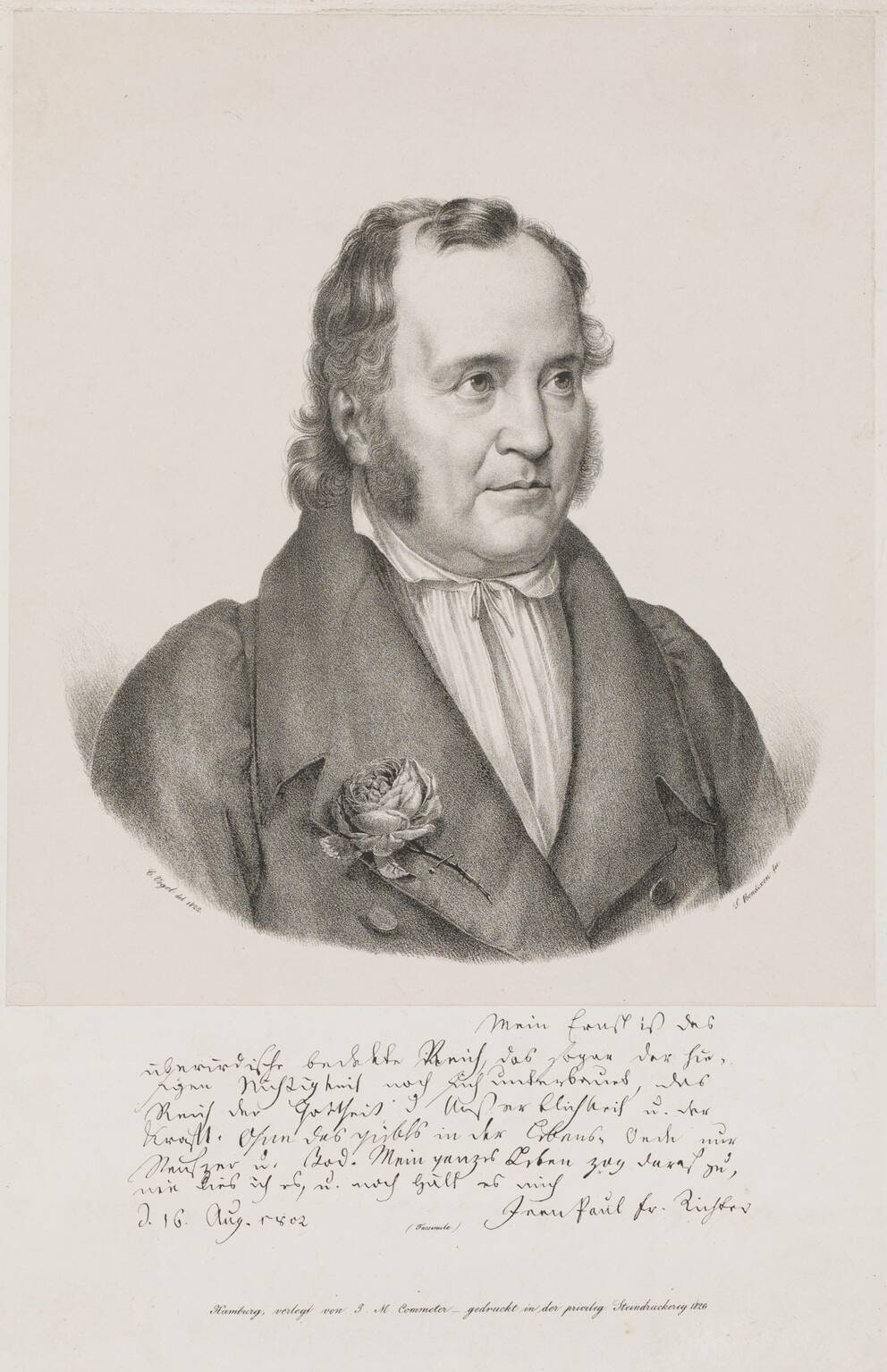 Jean Paul, born Johann Paul Friedrich Richter