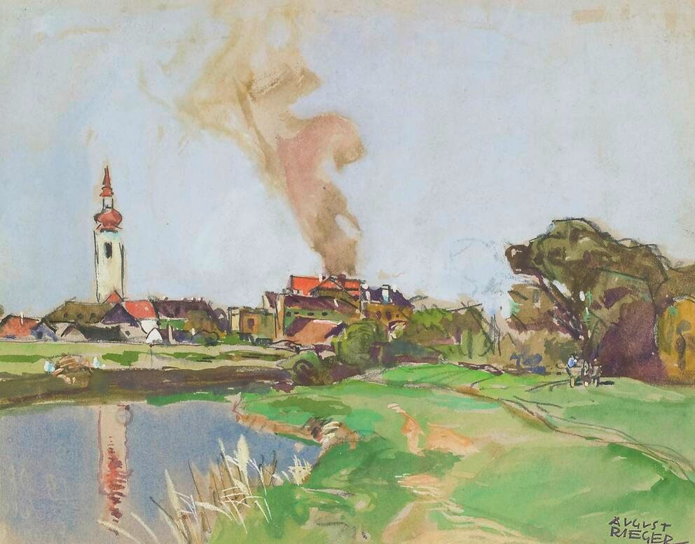 View of Kaiserebersdorf