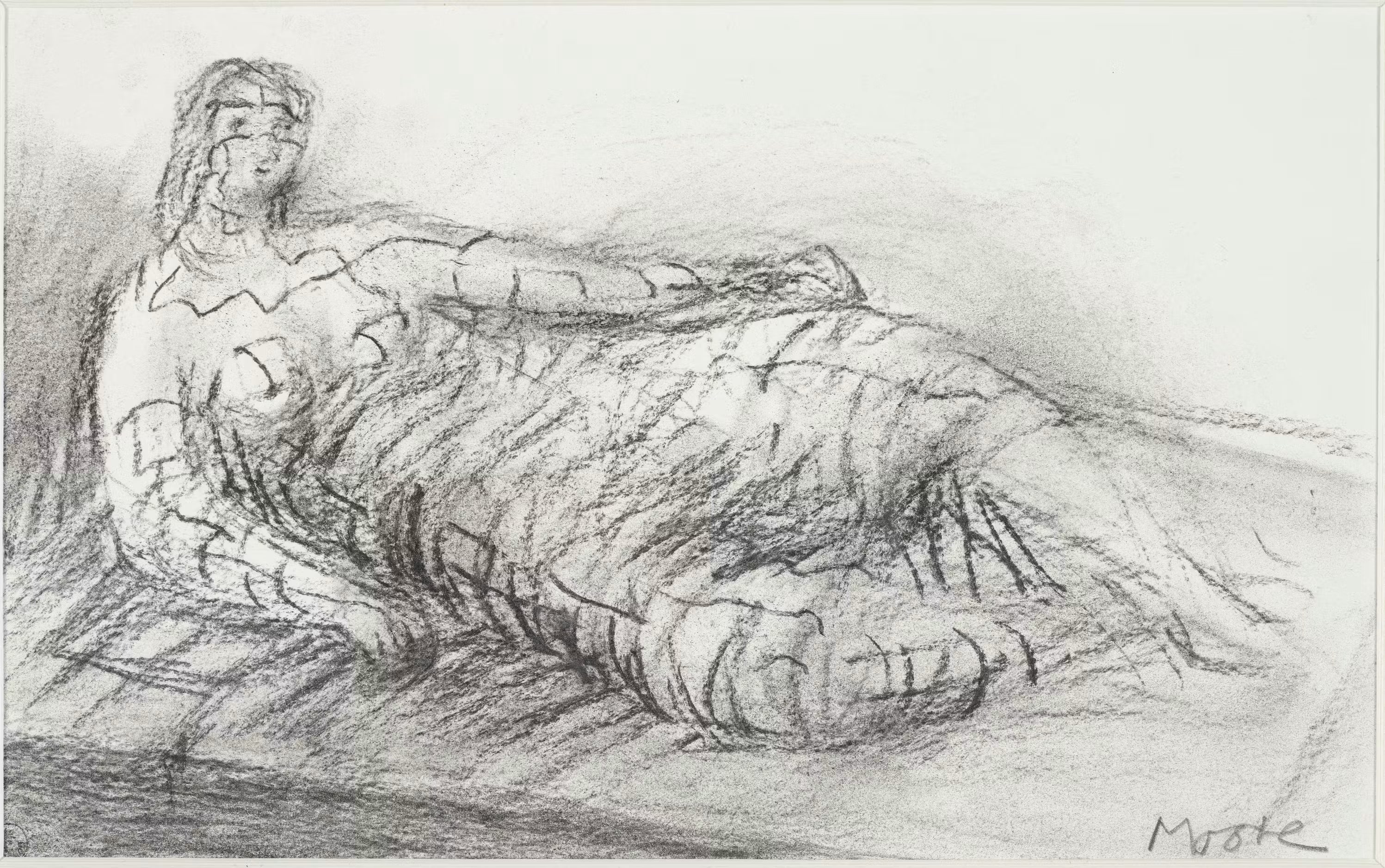 Reclining figure