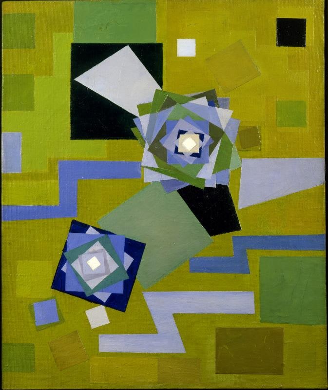Blue and Green Motion