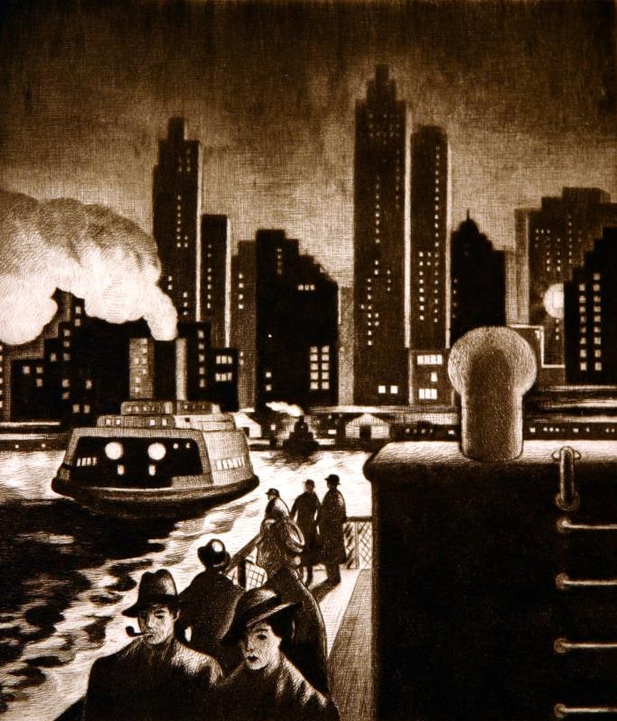 Water Front Night