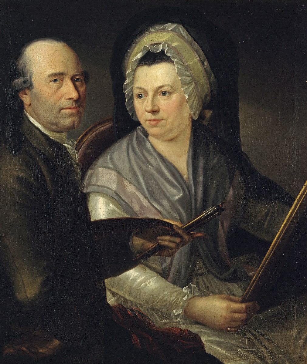 Pascha Johann Friedrich Weitsch und seine erste Ehefrau Anna Magdalene