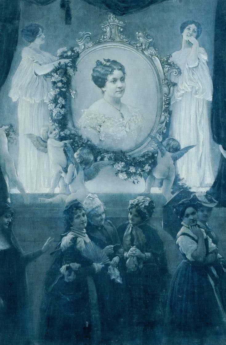The Actress Helene Hartmann
