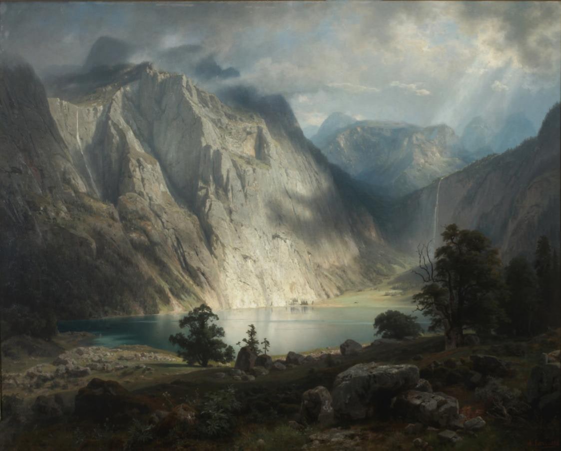 Lake Obersee near Berchtesgaden