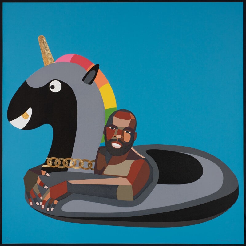 Self Portrait on Float