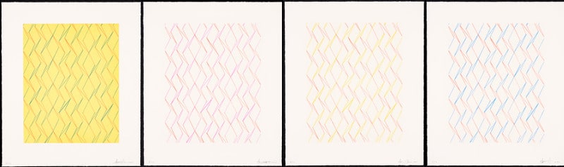 Net (Red And Blue On Yellow, Red And Purple, Red And Yellow, Red And Blue)