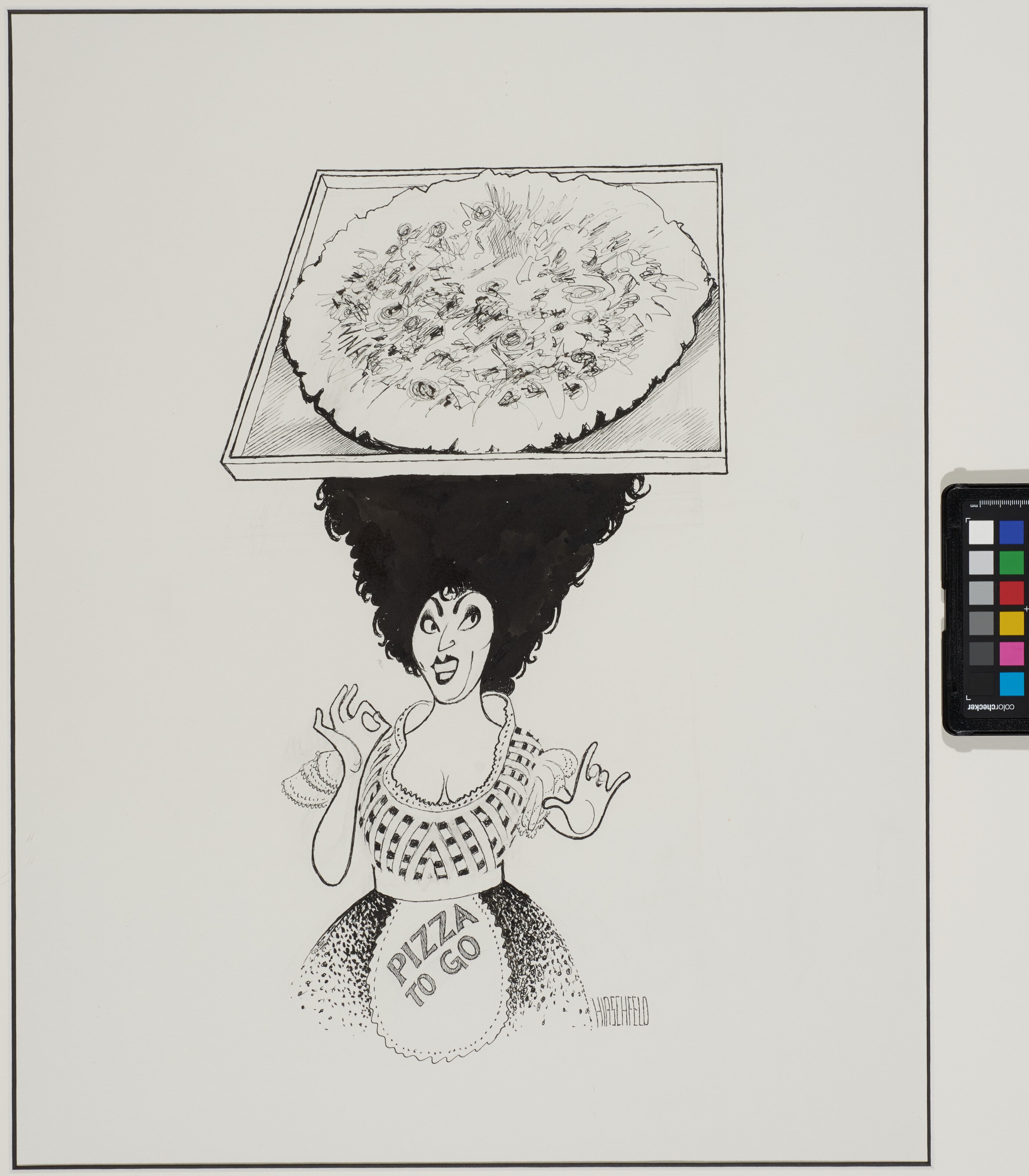 Italian Woman / Pizza Hat