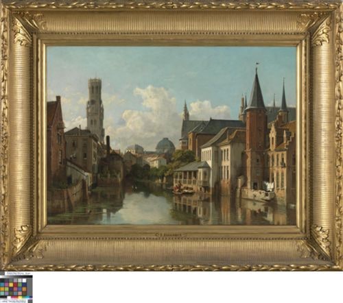 The Quai of the Rosary in Bruges
