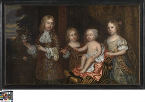 Portrait of Four Children
