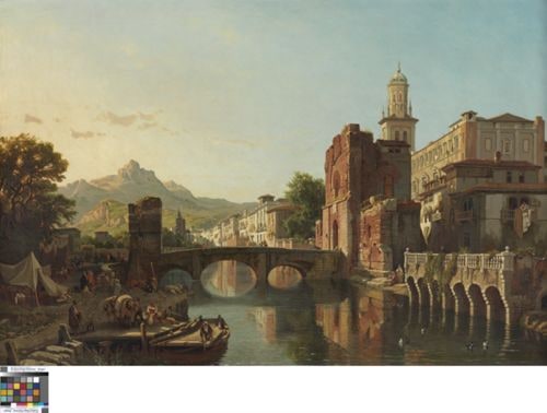 Cityscape in Spain